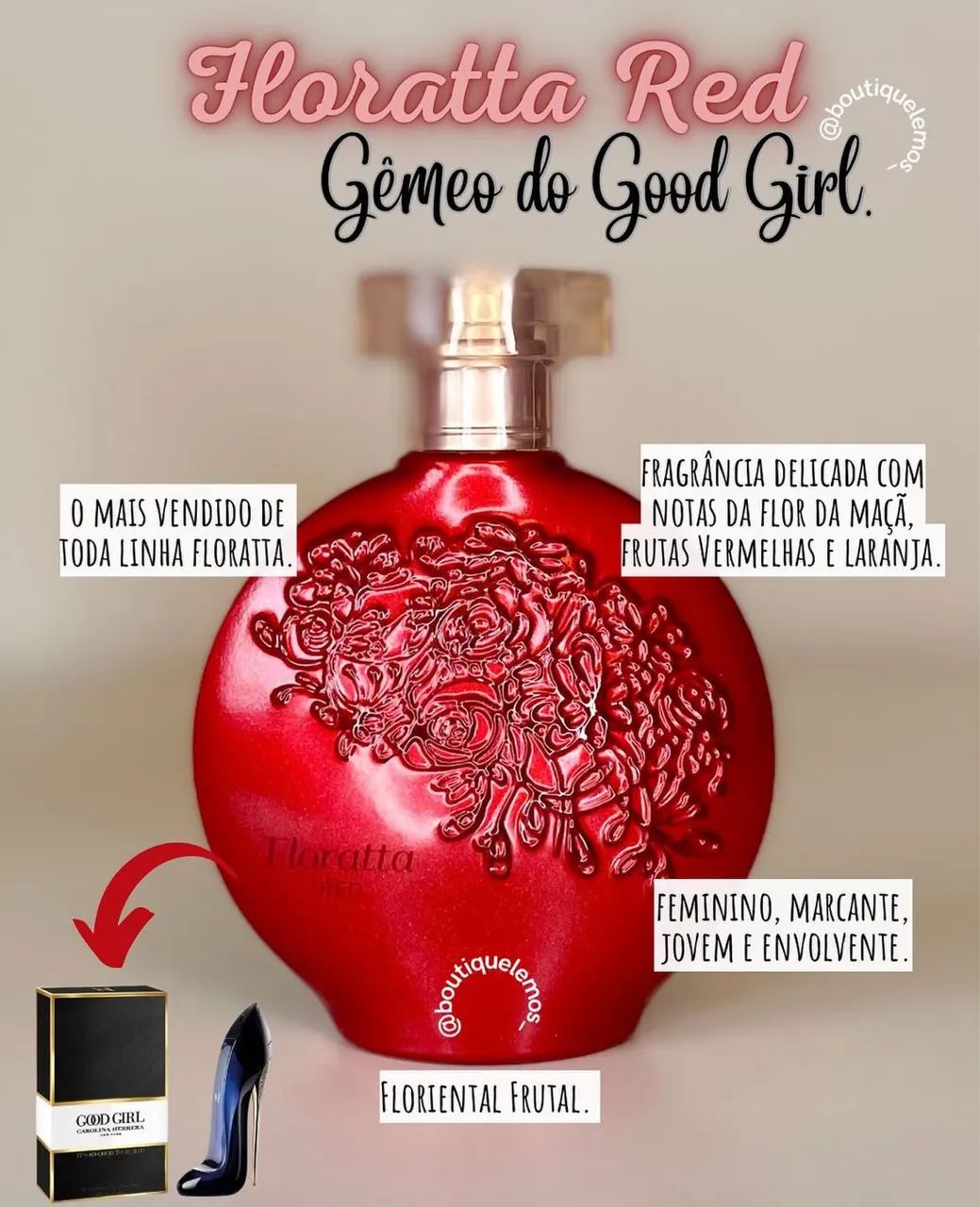 Perfume Floratta red