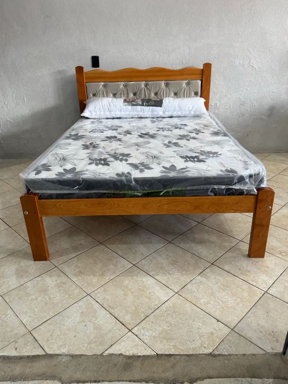 Cama de madeira maciça direto de fabrica  - Foto 3