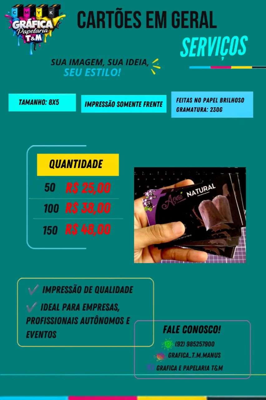 Cartões de Serviço