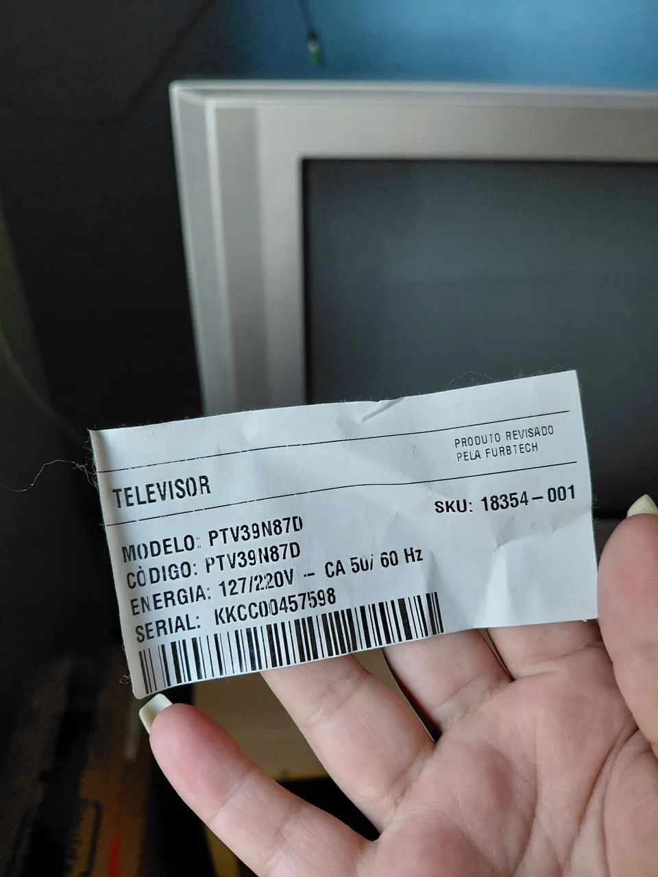 TV smart 39 polegadas (para concertar ou peças) - Foto 2