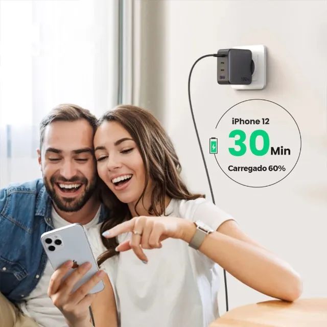 Carregador CD226 Ugreen 100 W 4 Portas Nexode - Foto 3