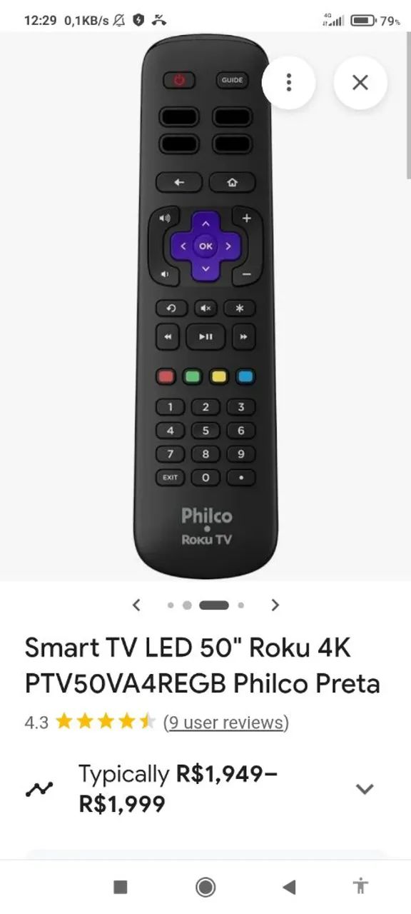 Smartv Philco 50 polegadas  - Foto 3