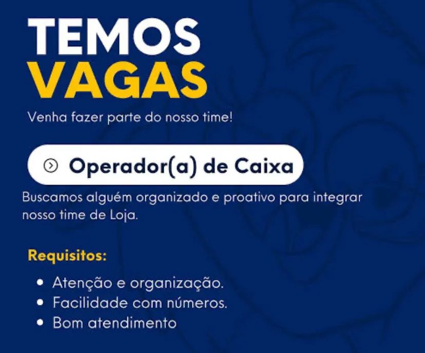 Vaga operadora 