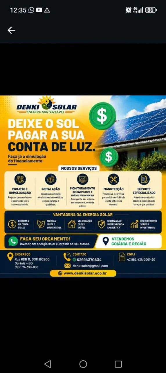 Solar fotovoltaica. 