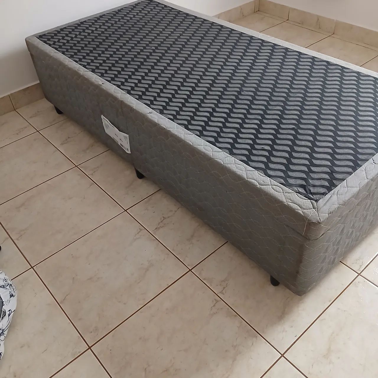 Cama box  com bau solteiro contato *  - Foto 4