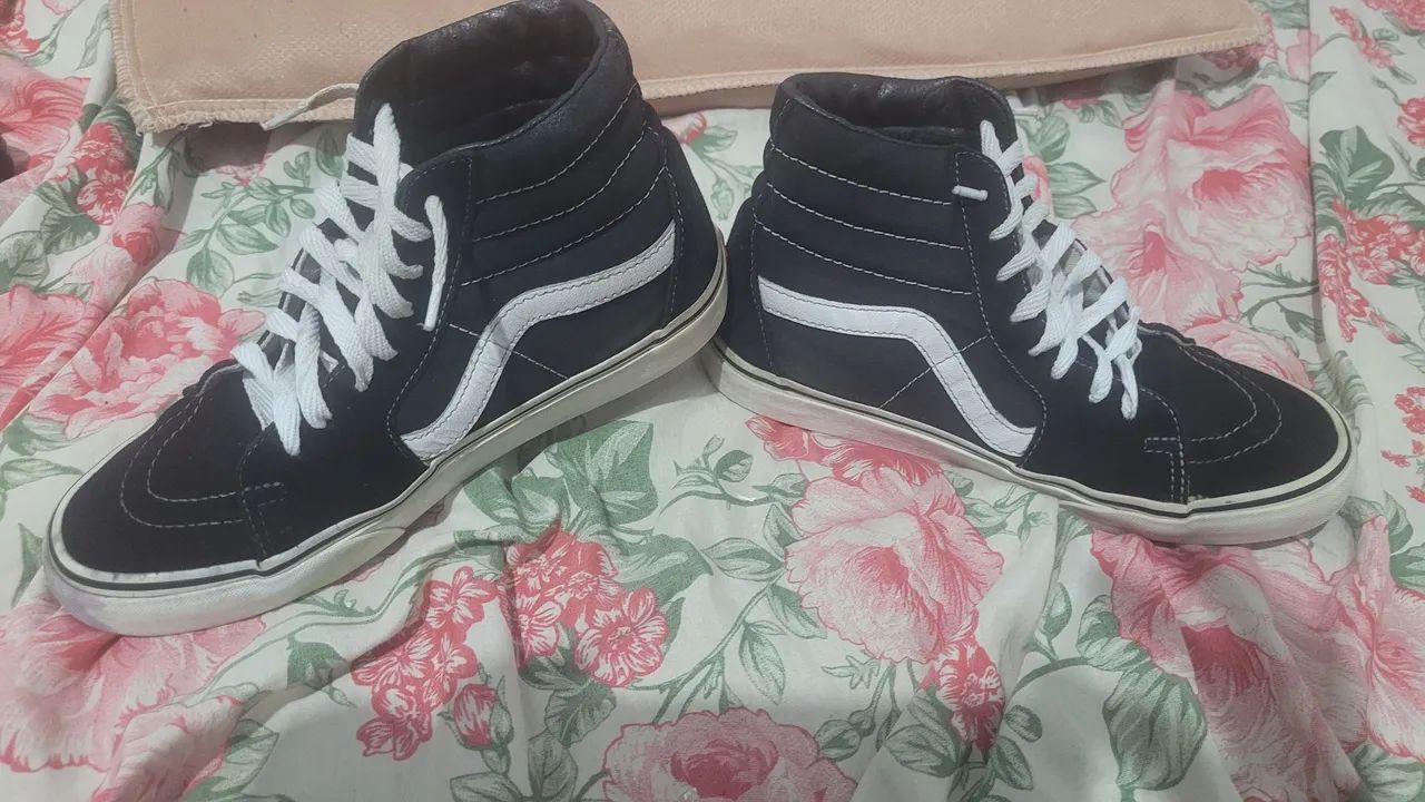 Tênis vans original cano alto