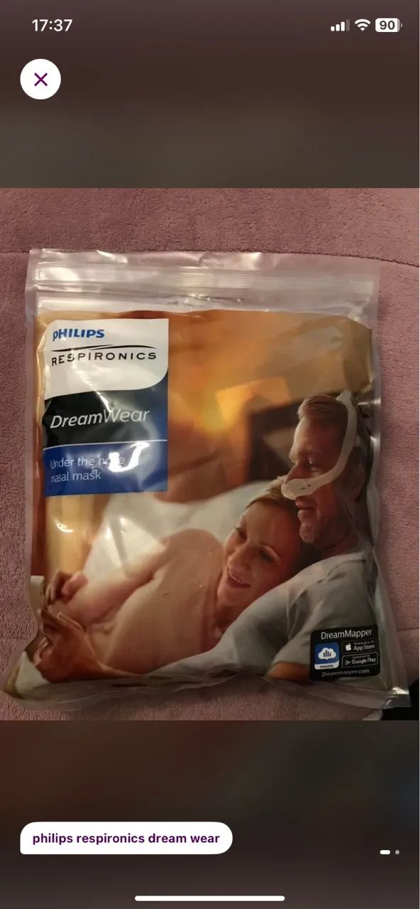 Máscara nova Philips para CEPAP