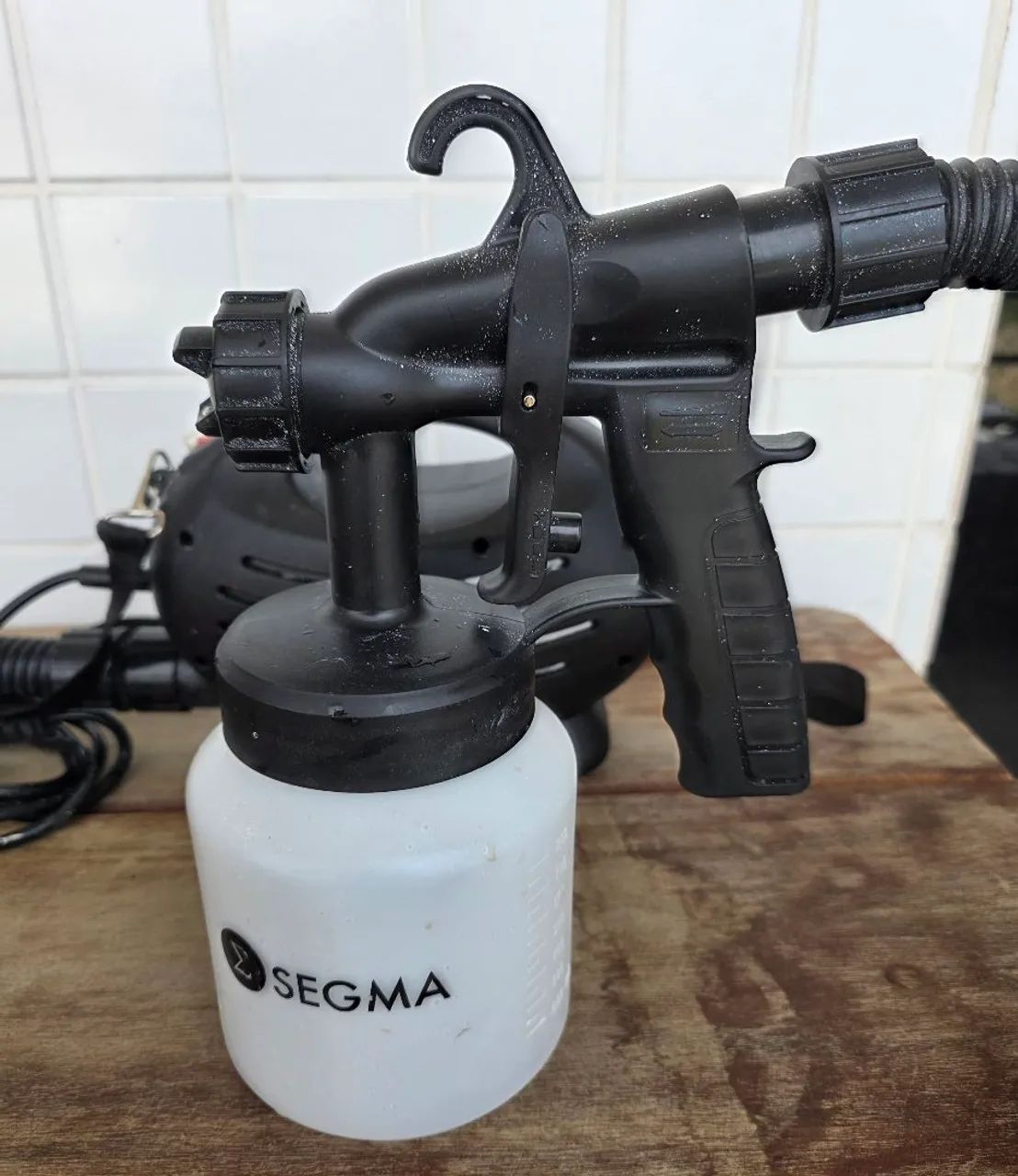 Pulverizador de Pintura e Higienizador Turbo Segma 110V - Foto 4