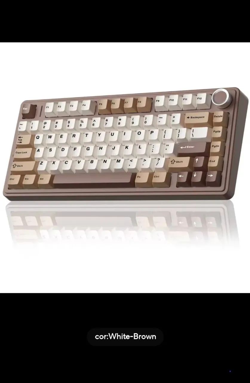 Teclado F75 Tri Mode + Brinde  - Foto 3