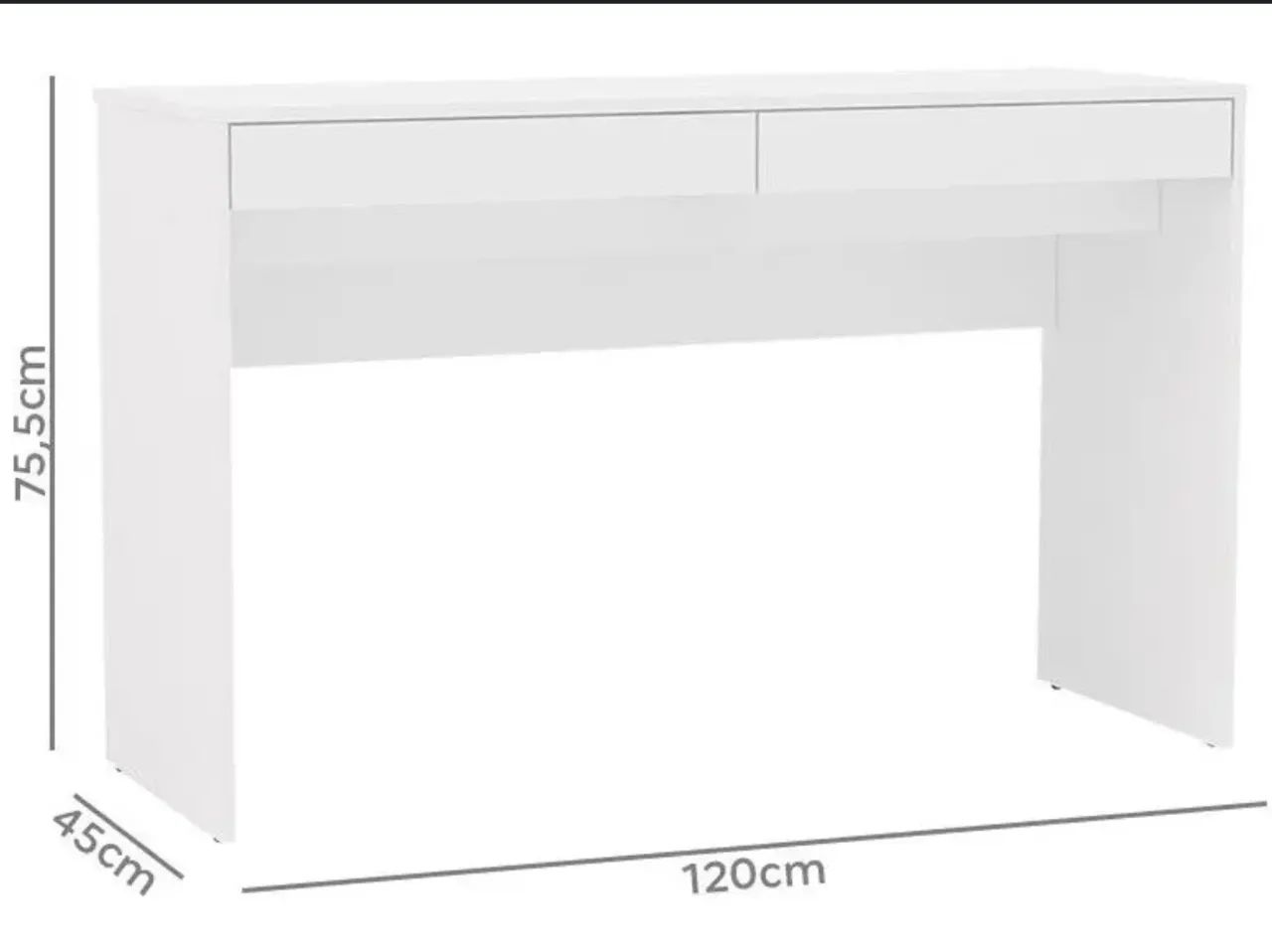 Escrivaninha mesa de computador 2 gavetas
