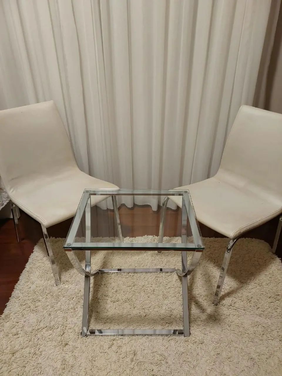 Mesa vidro com cadeiras - Foto 4