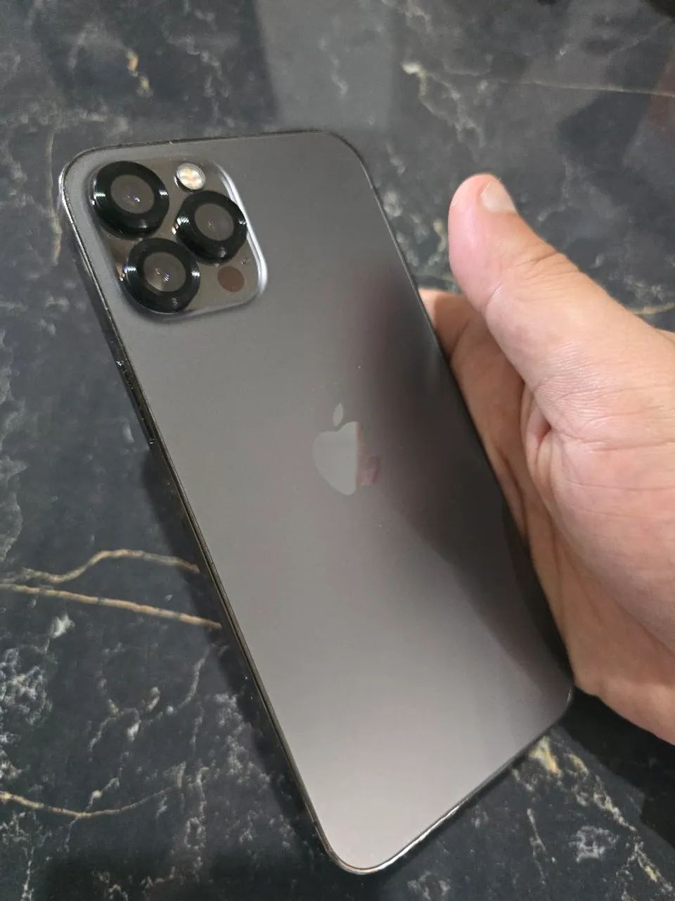iPhone 12 Pro Max 256GB Cinza - Impecável + Acessórios  - Foto 4