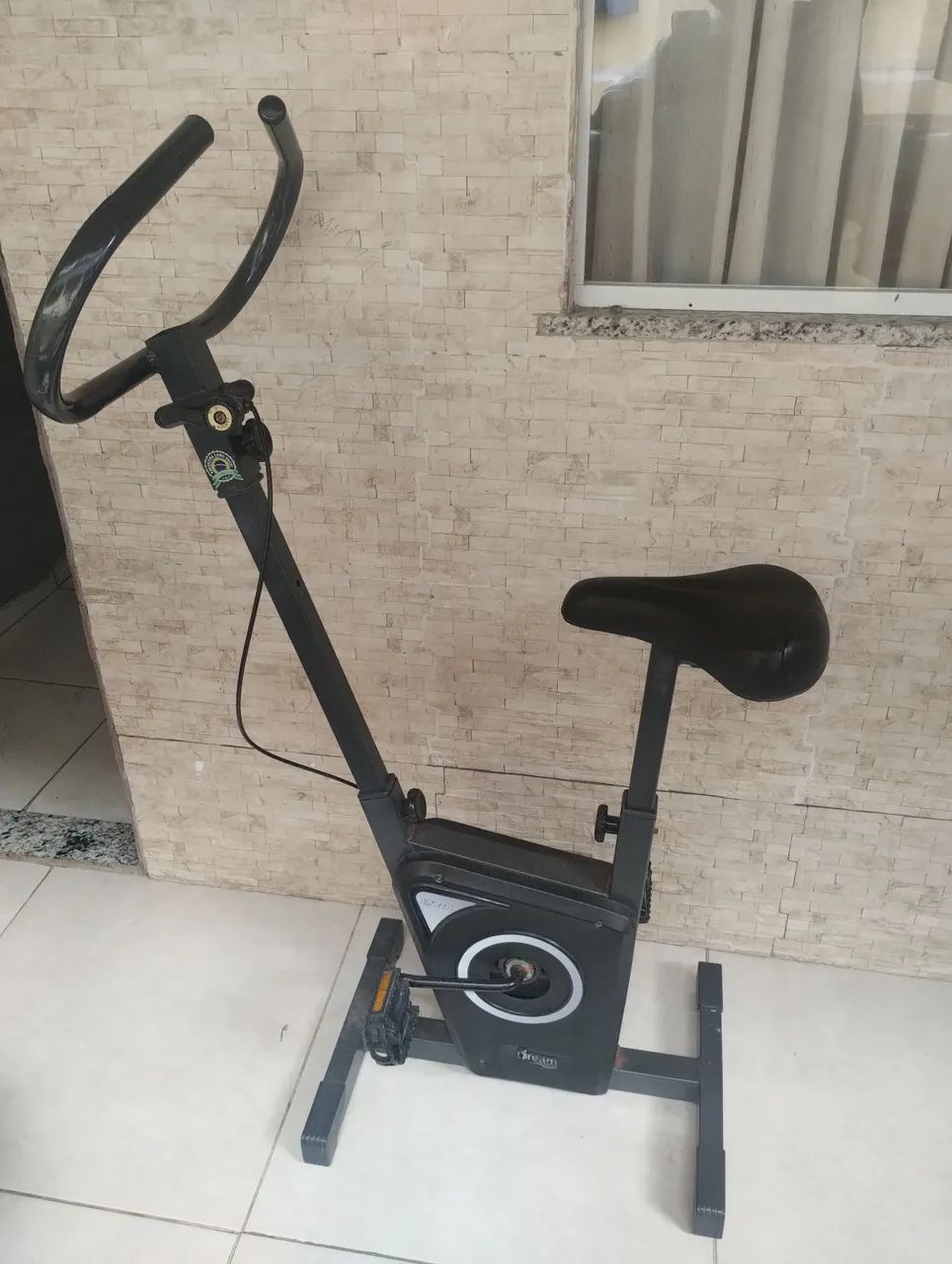 Bicicleta para malhar 