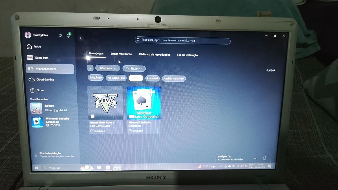 Vendo notebook com conta do Xbox  - Foto 2