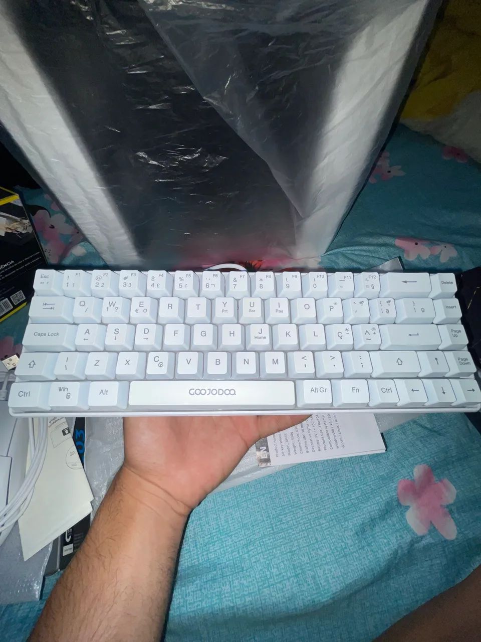 Vendo mouse Logitech G203 e teclado (ambos estão novos)  - Foto 3