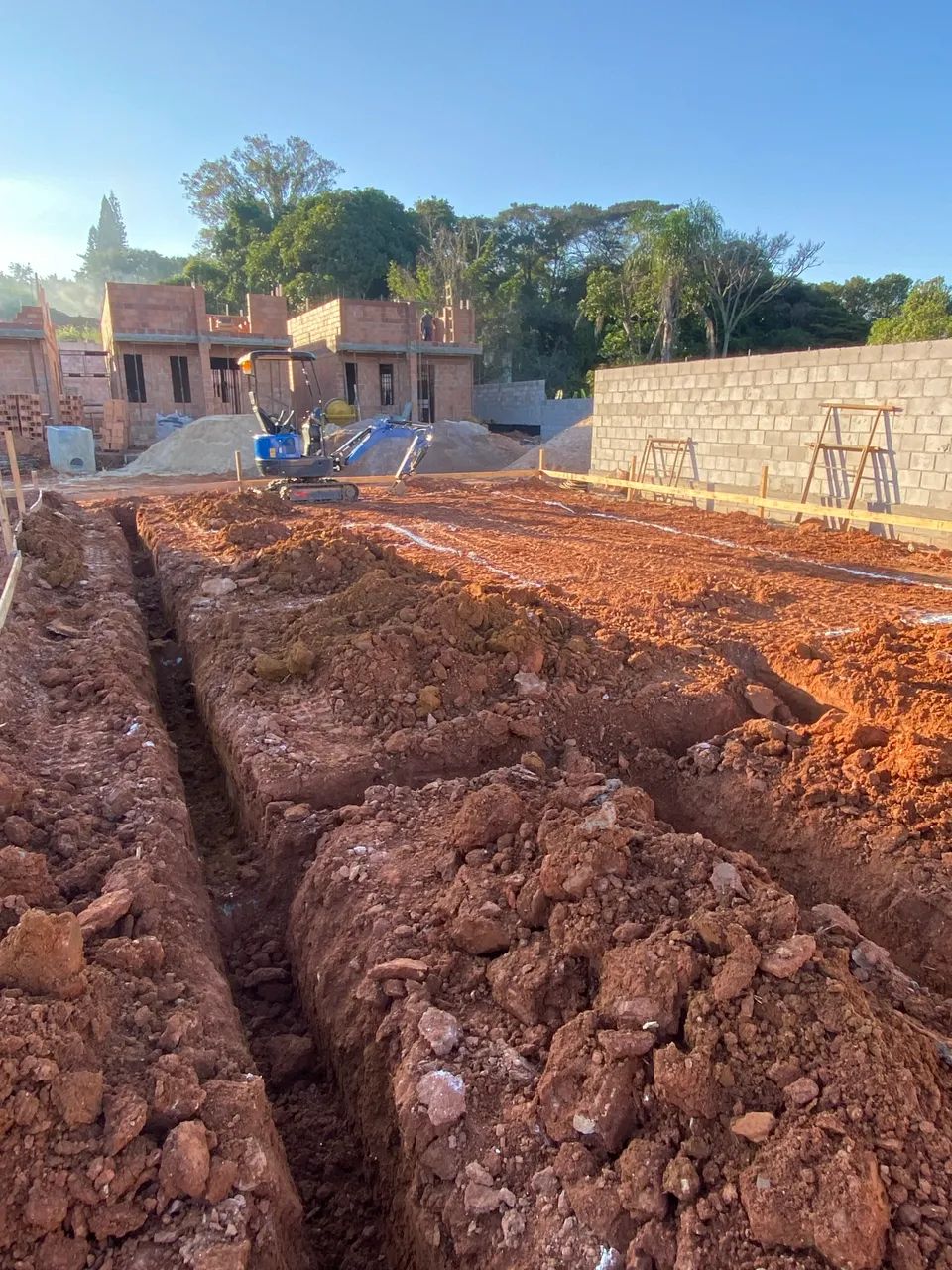  Aluguel Mini Escavadeira - Baldrame, Vala, Gaiola, Piscina Valinhos - Foto 3