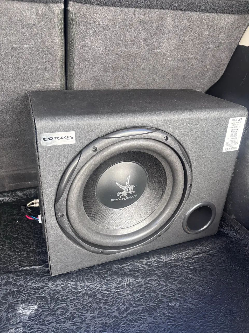 Subwoofer corzus 12 polegadas amplificado  - Foto 3