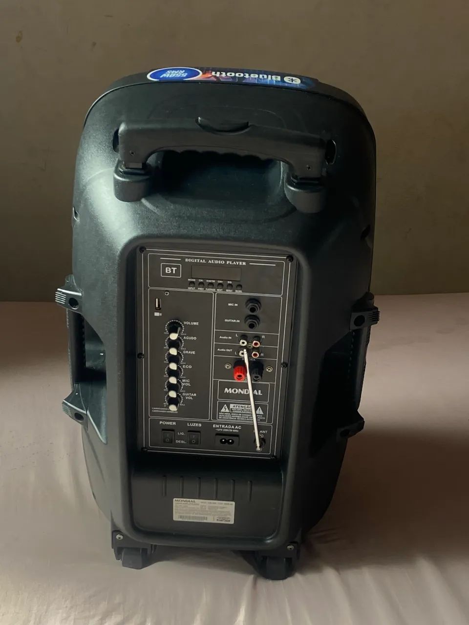Caixa Amplificada Mondial Connect Power (Bluetooth) - Foto 4
