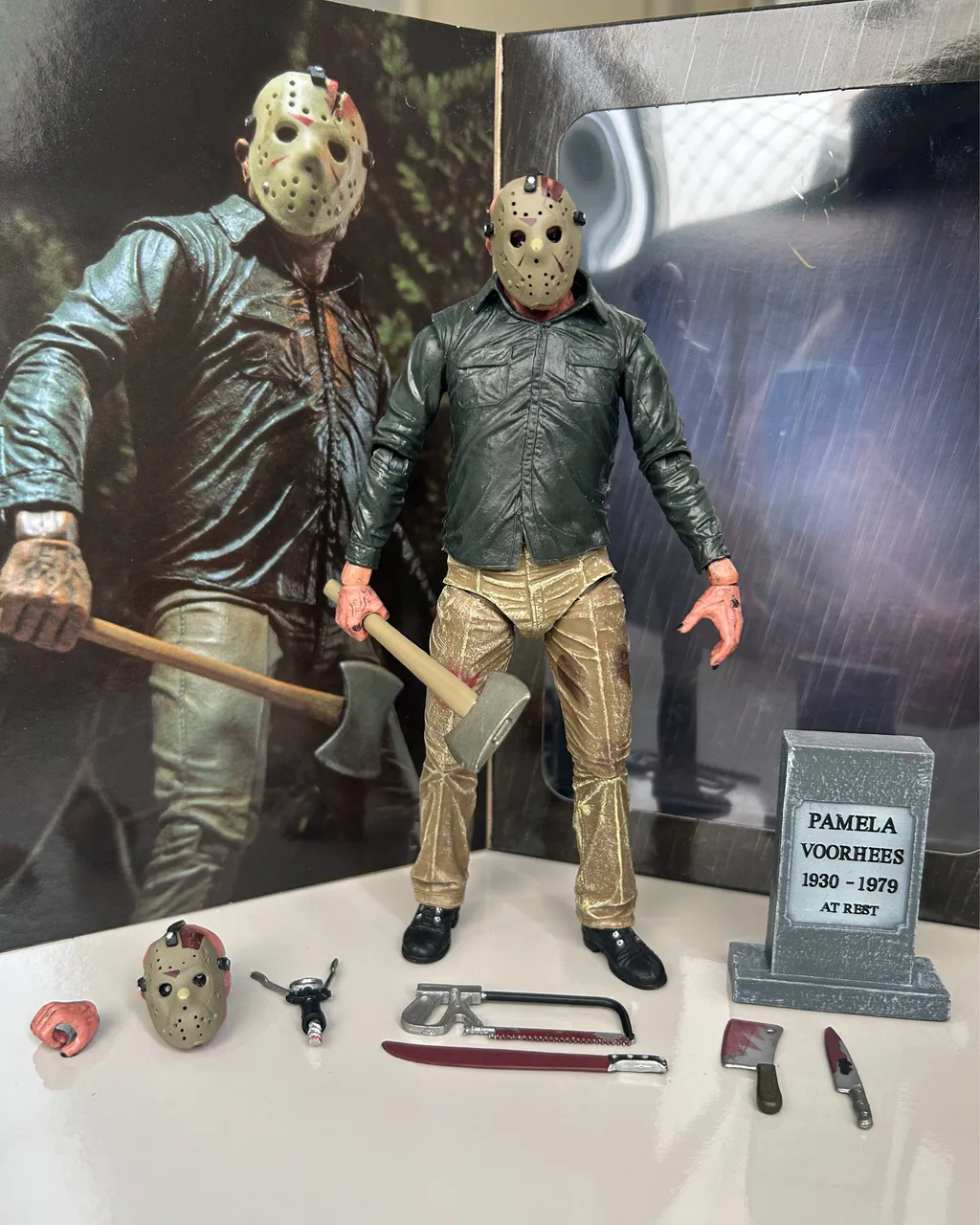 Head Sculpt Cabeça Freddy Krueger Action Figure Neca Cult Classics
