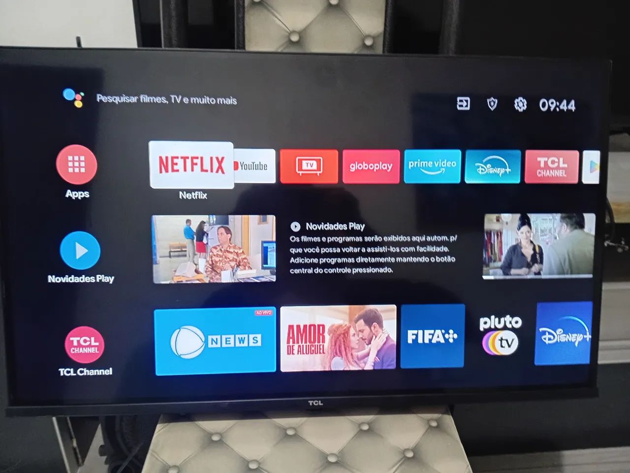 Tv smart tv tcl android 32 polegadas  - Foto 3