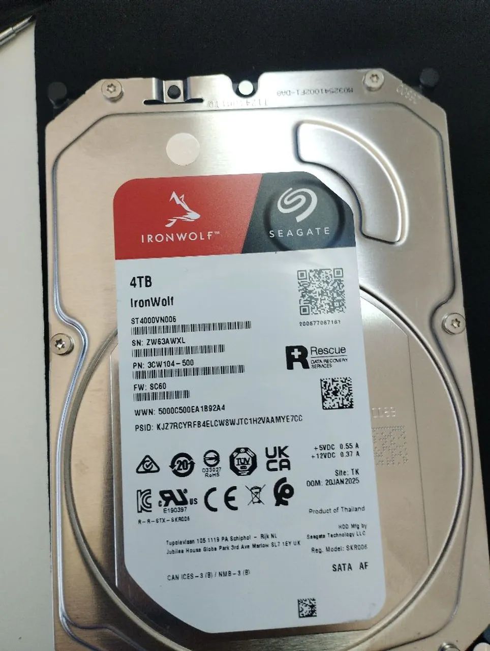 HD ironwolf Seagate 4tb - Foto 2