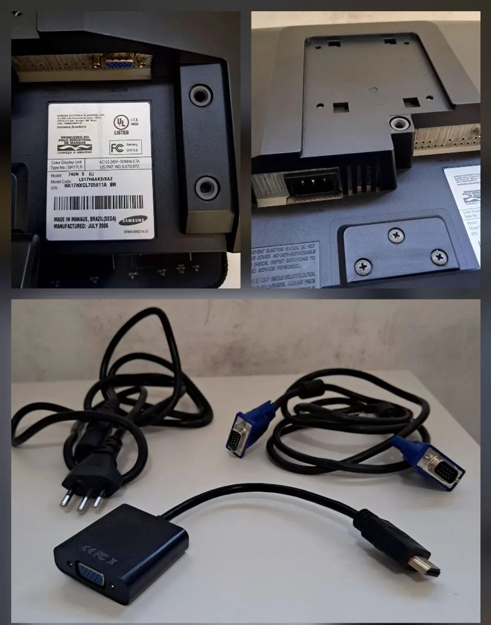 Monitor Samsung 17 polegadas - Foto 3