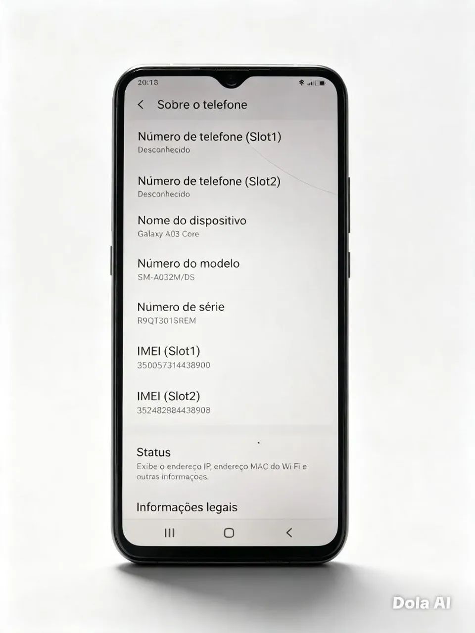 Celular Samsung Galaxy A03 Seminovo Dual Chip Android - Foto 4