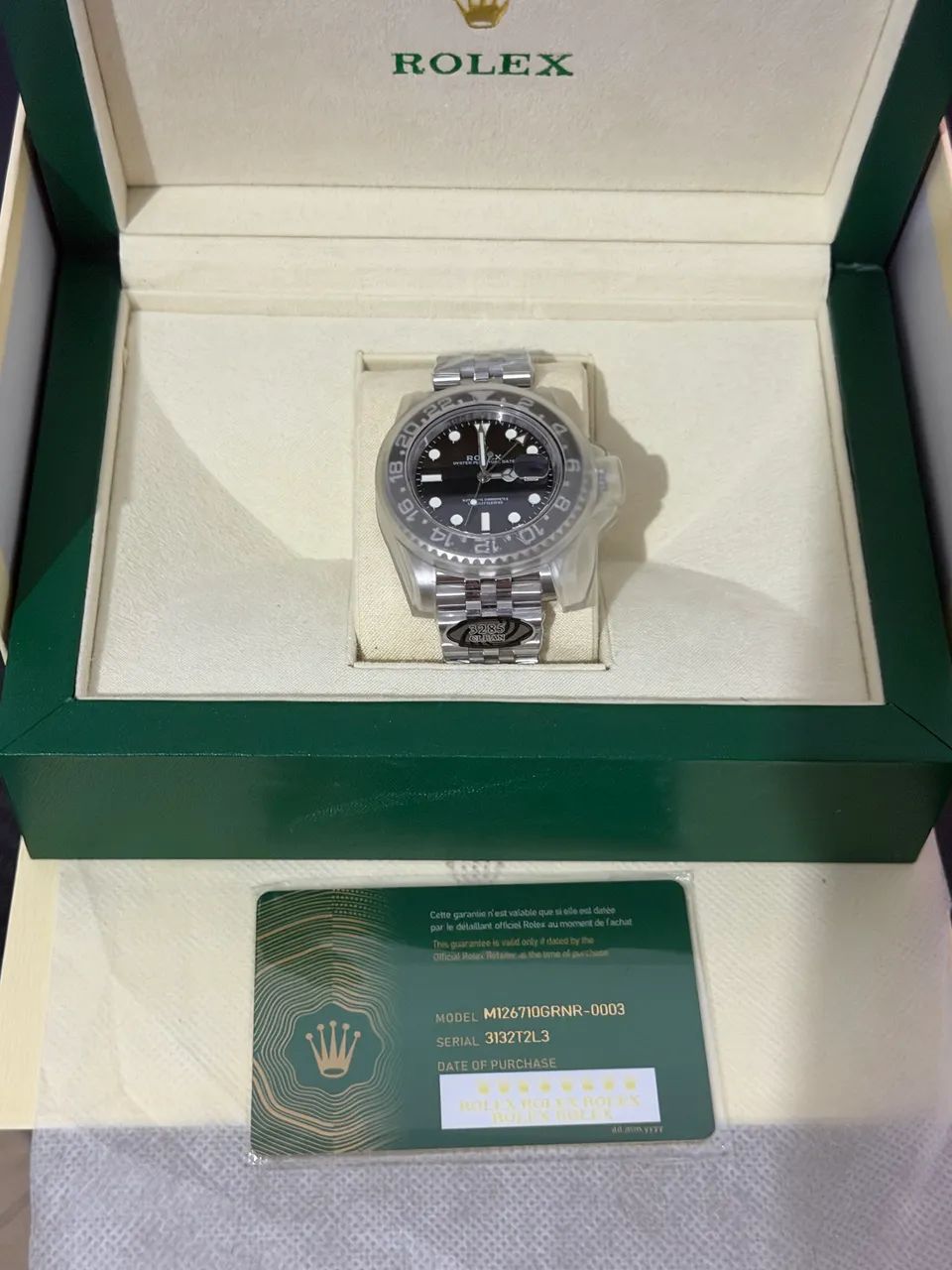 Rolex Super Clone GMT-Master II 40mm Ref. 126710GRNR - Foto 3