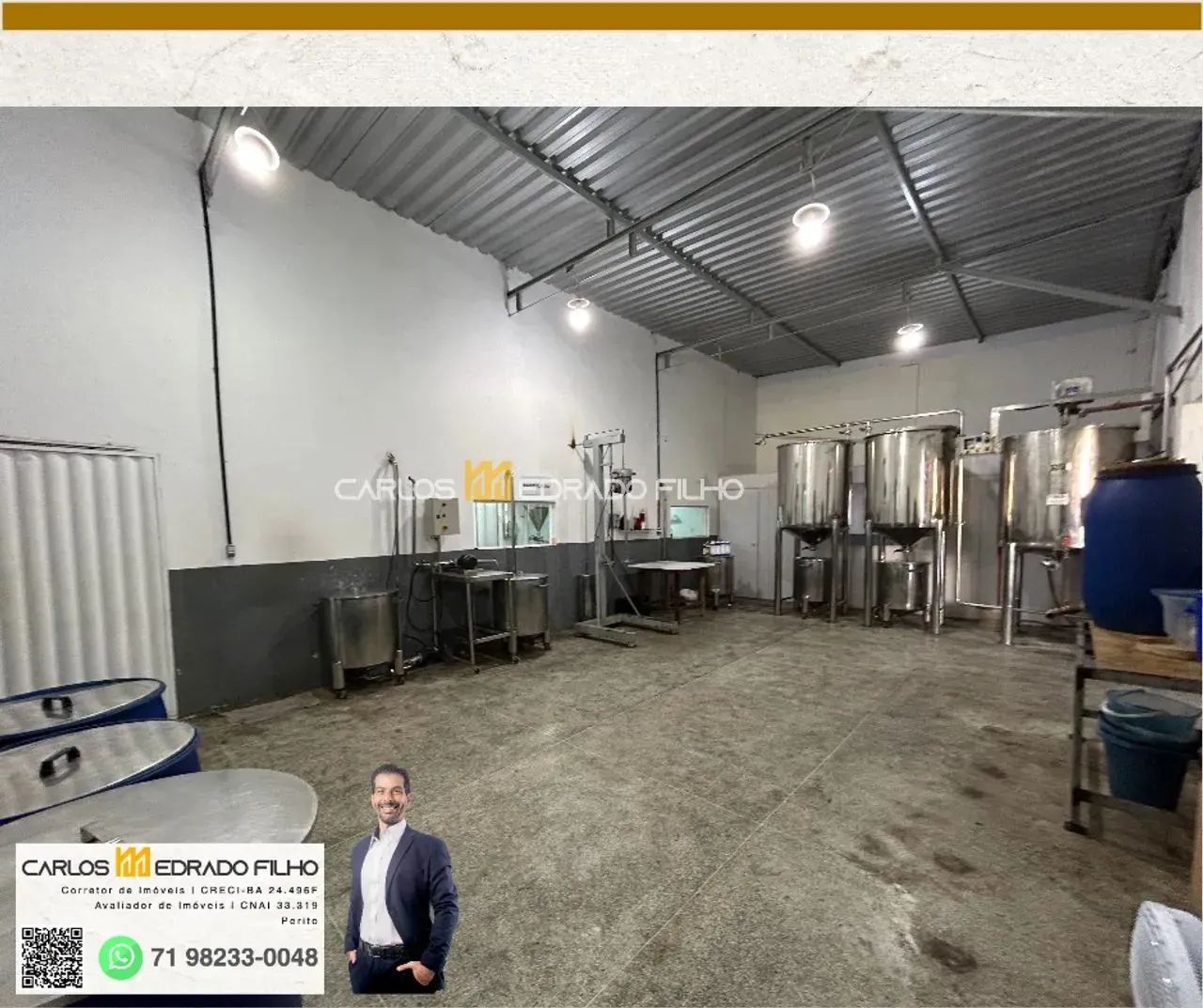 Galpão Logístico 1.050 m² com Mezanino Amplo  Fácil Acesso à CIA/Aeroporto - Lauro de Frei - Foto 12