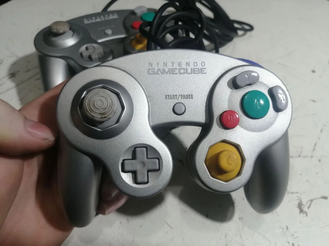 Controle game cube Nintendo 2 unidades! - Foto 3