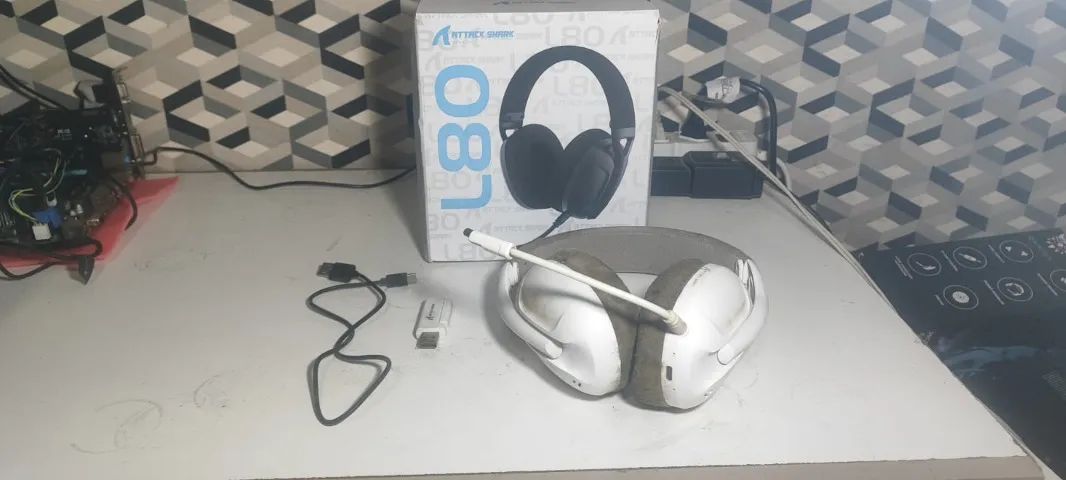 Headset Attack Shark L80 Usado - Foto 2
