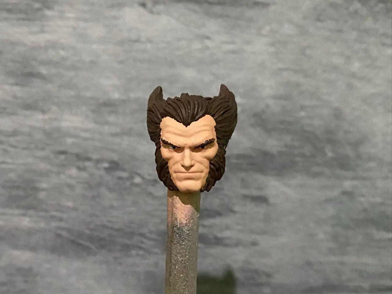 Head custom Wolverine Marvel legends action figures 1/12 - Foto 2