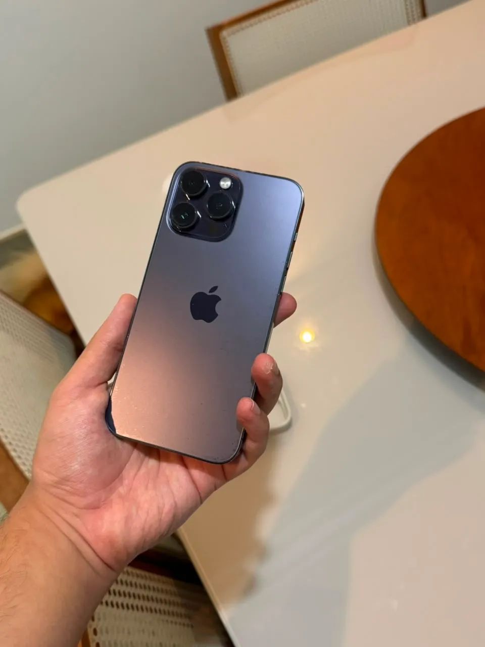 iPhone 14 Pro Max 128 Gb roxo - Foto 3