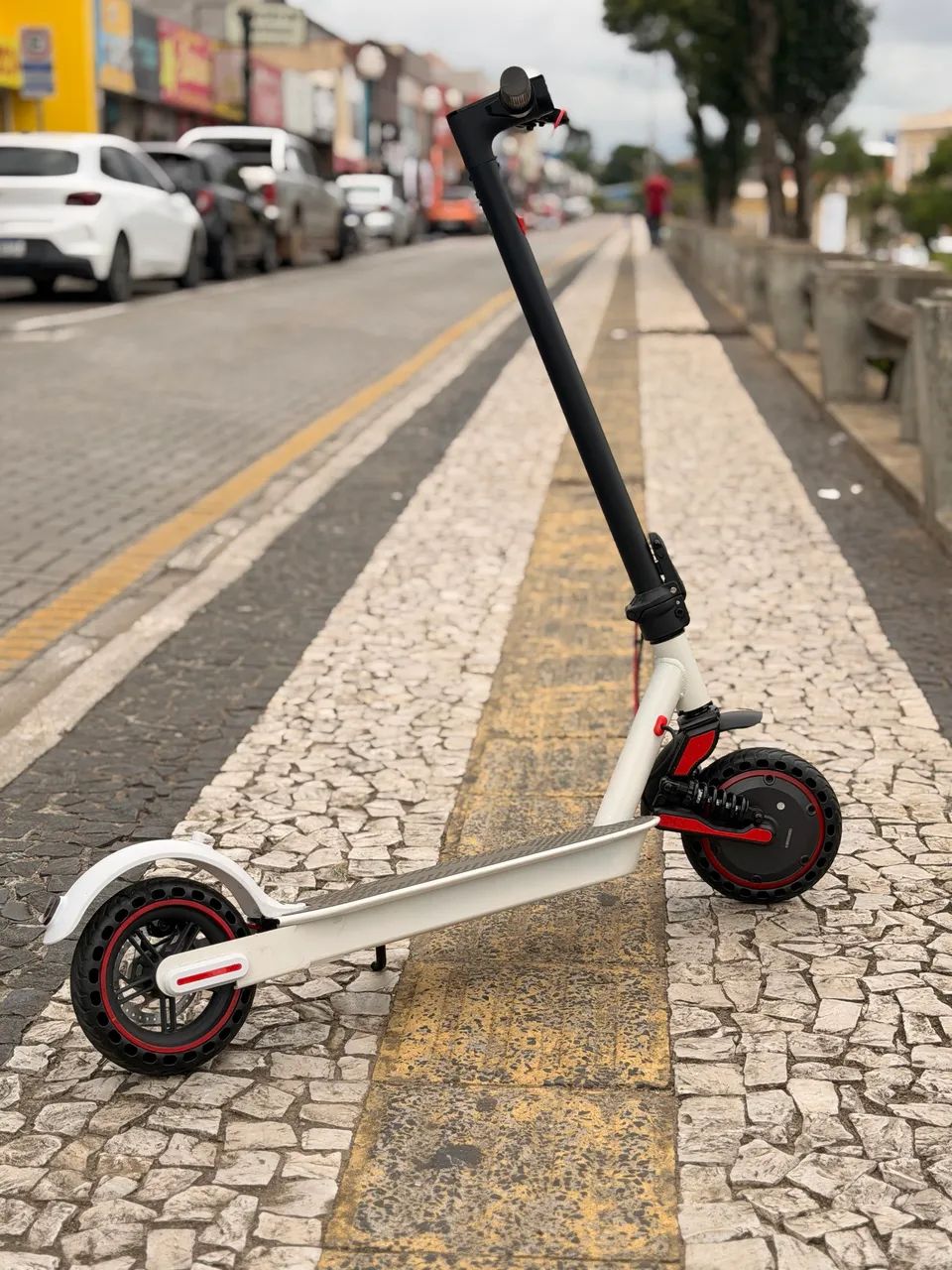 Patinete elétrico com amortecedor super confortável  - Foto 3