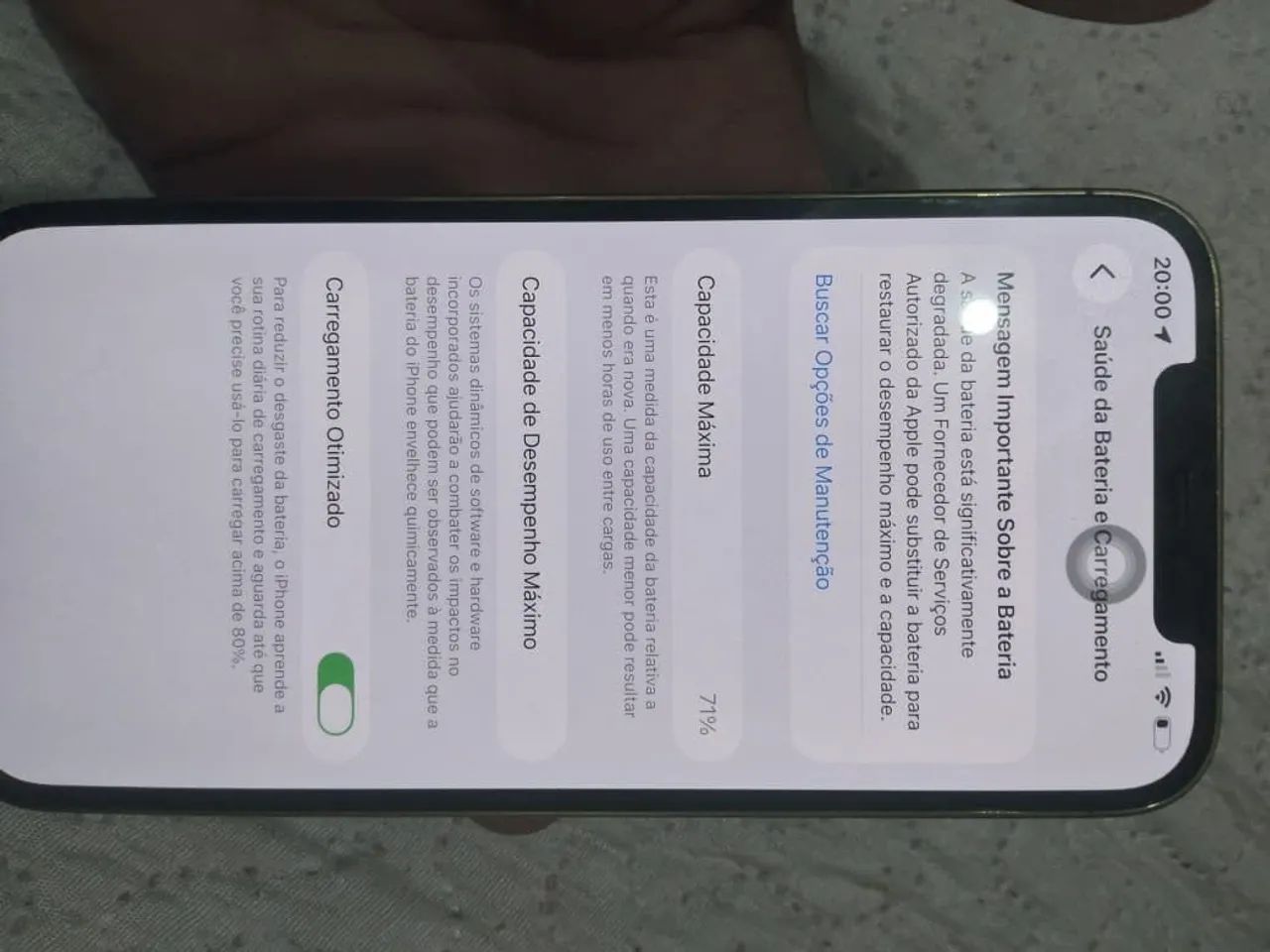 iPhone 12 Pro Max - Funcionando Perfeitamente (Detalhe na Traseira)