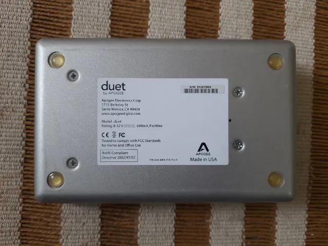 Interface de áudio Apogee Duet (for Apple) - Foto 5