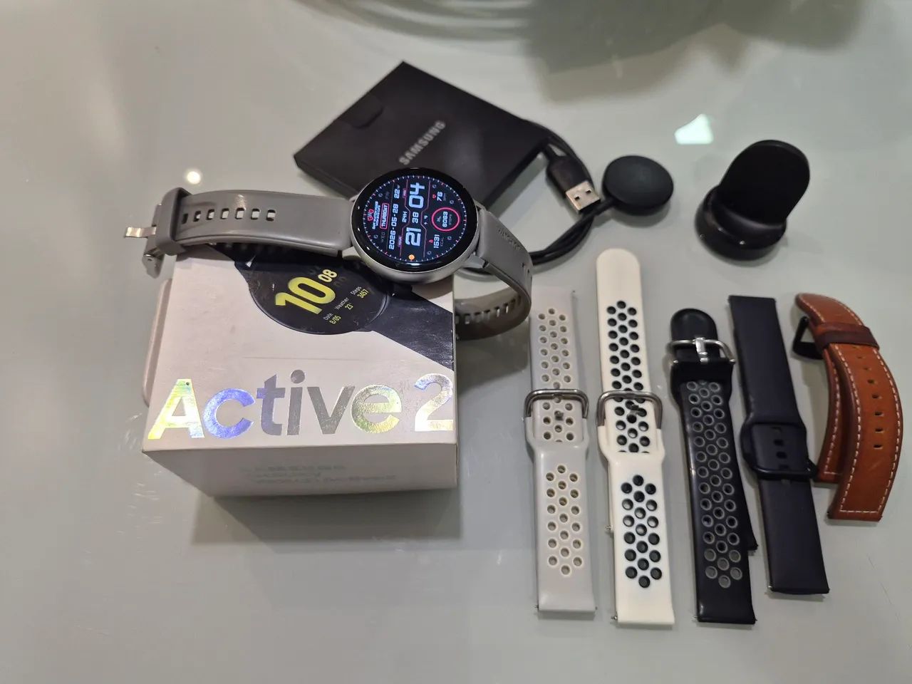 galaxy watch active 2 rose