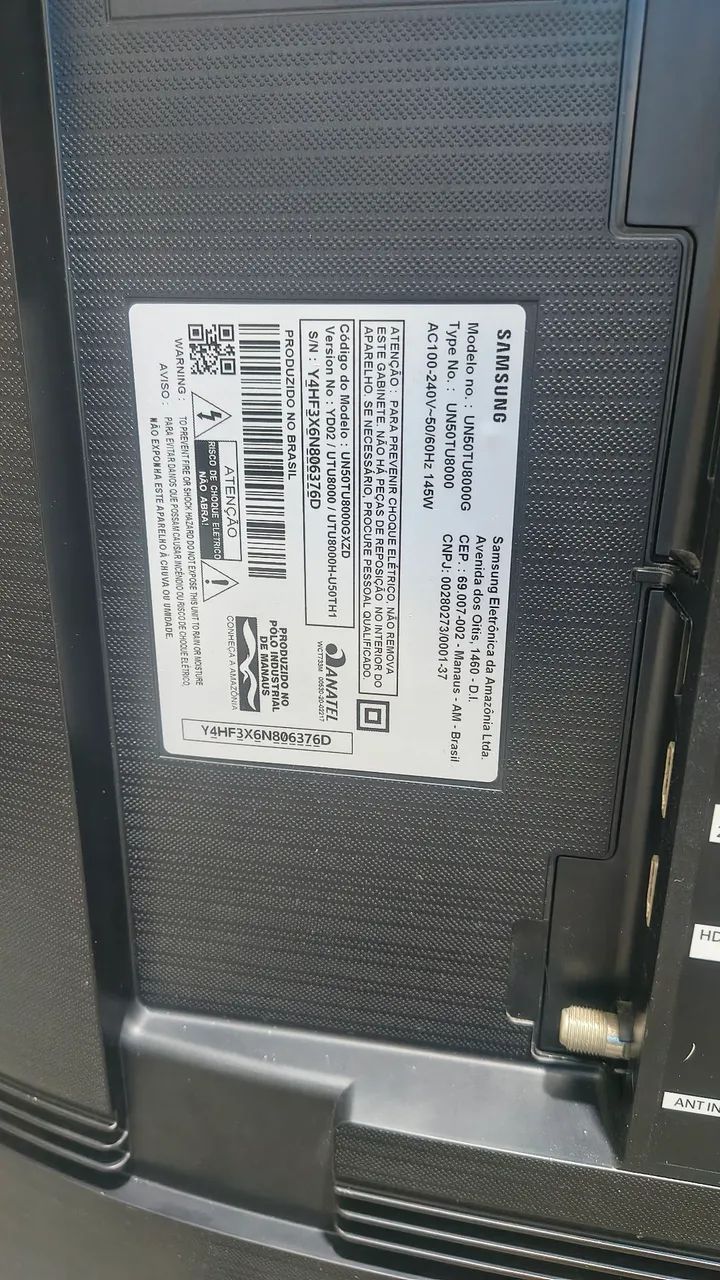 Smart Tv Samsung 50 polegadas 4K  - Foto 4