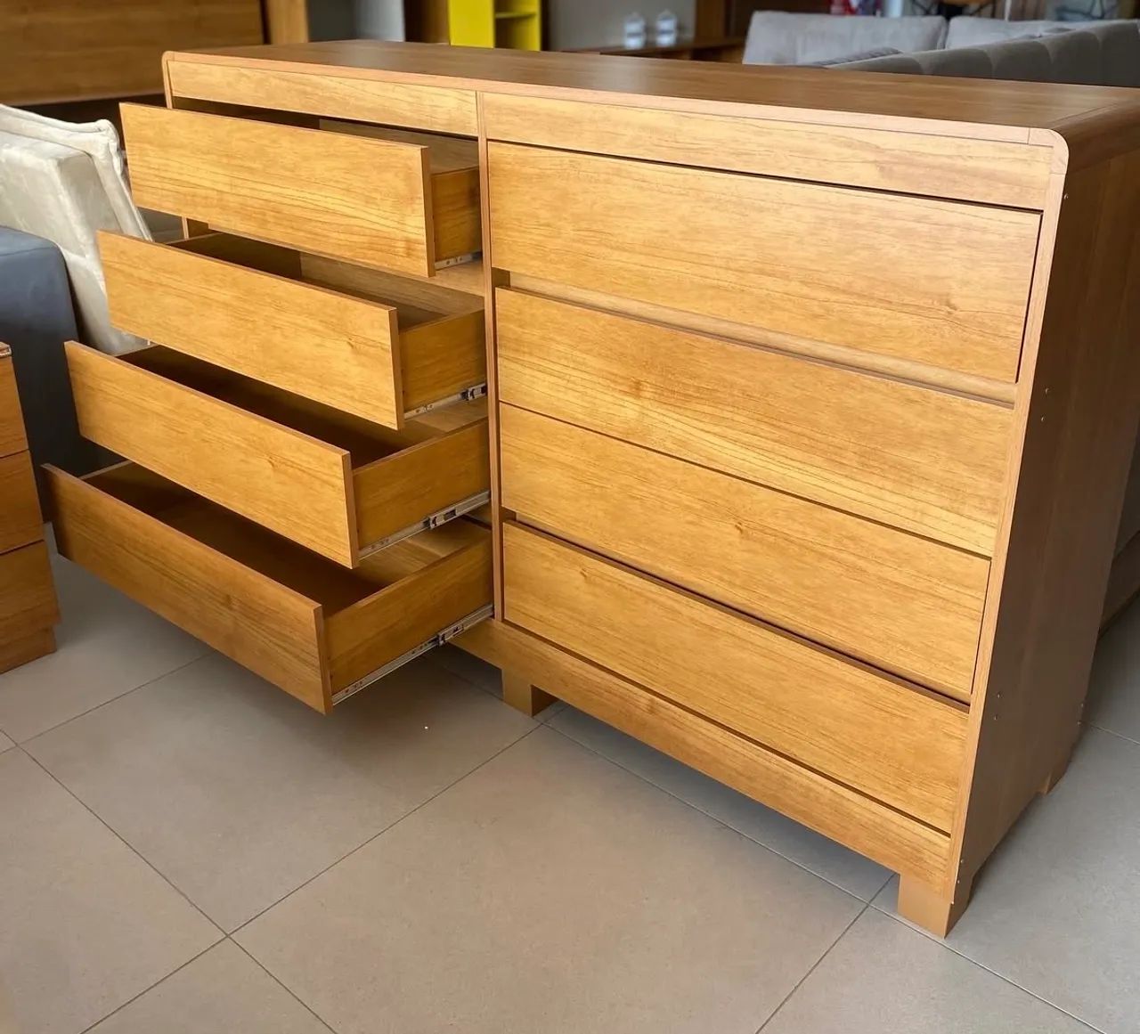 Cômoda Espanha MDF pronta entrega 12x sem juros  - Foto 2