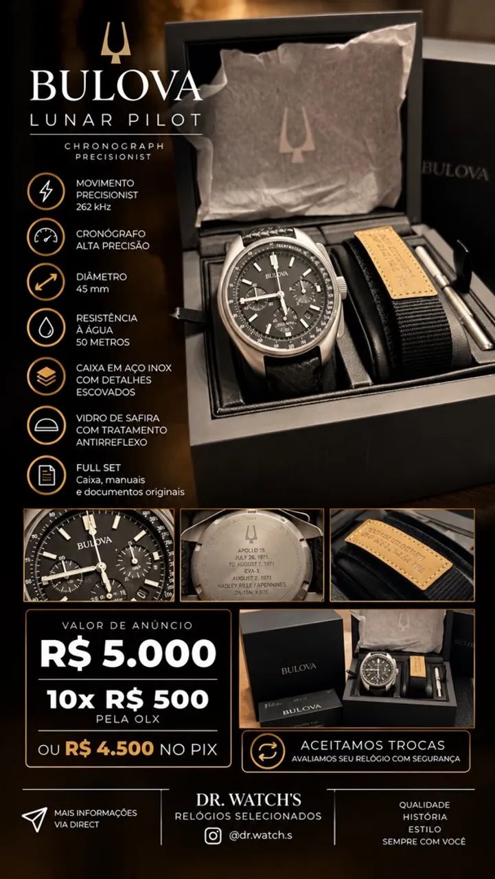 Bulova Lunar pilot 