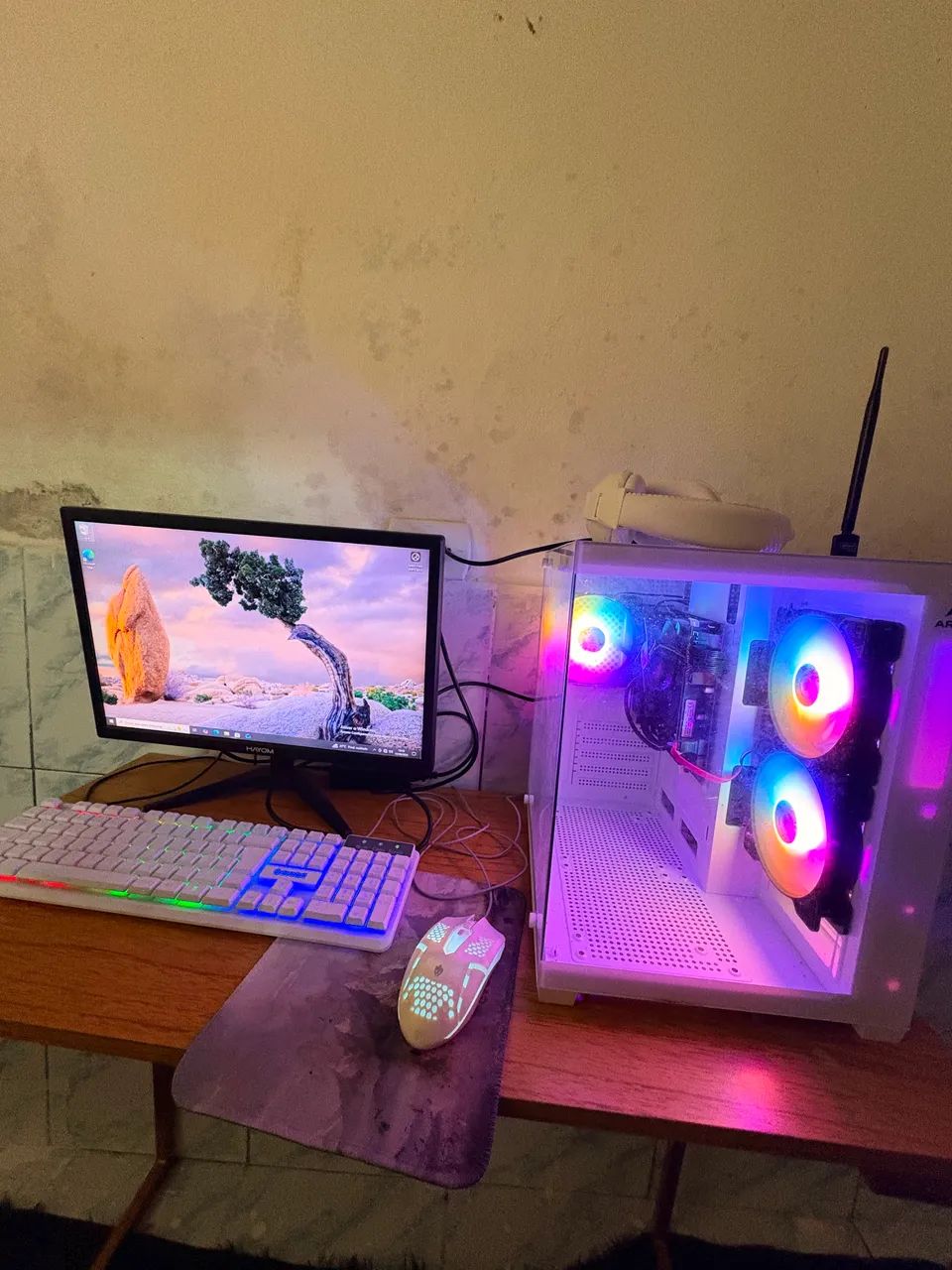 Pc gamer seminovo com mesa inclusa  - Foto 3
