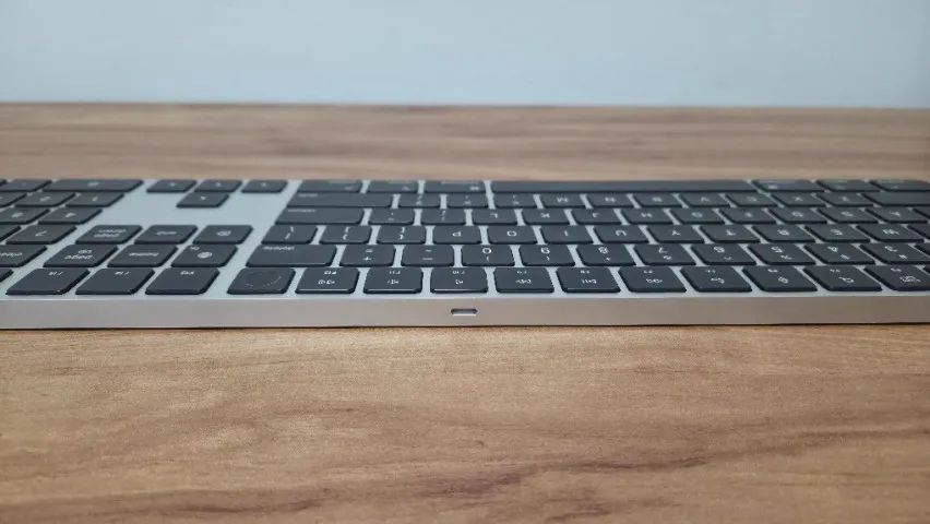 Teclado Apple Magic Keyboard Touch Id Numérico Inglês Preto - Foto 5