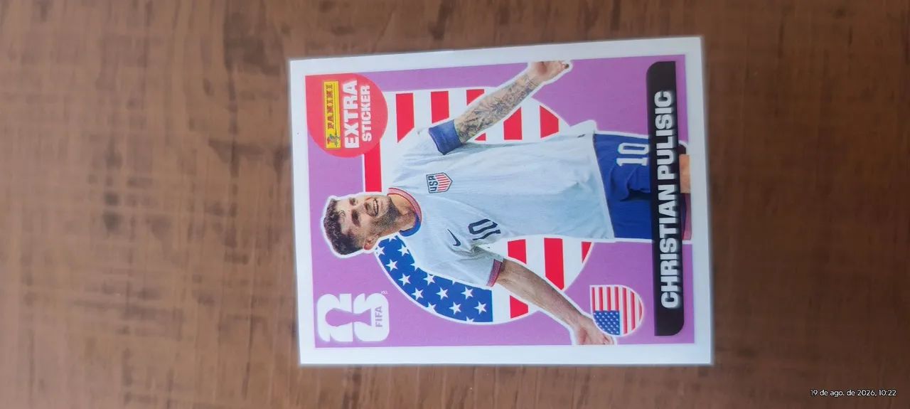 Figurinha legend 2026 Cristian pulisic
