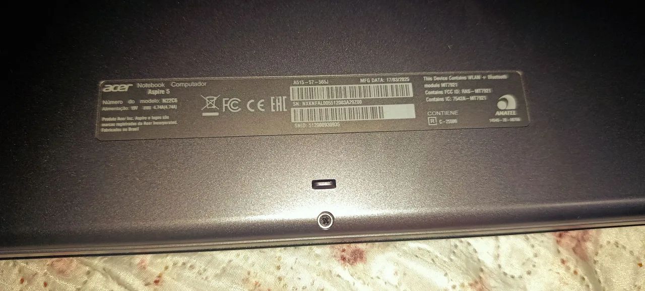 Vendo Notebook Acer Aspire 5 - Foto 2