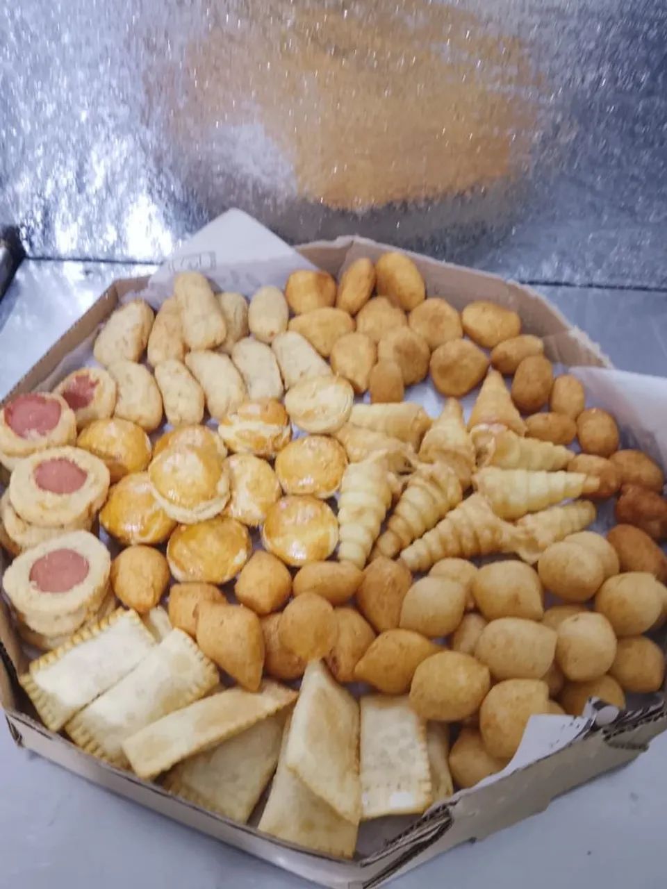 Cento de salgados completo  - Foto 3
