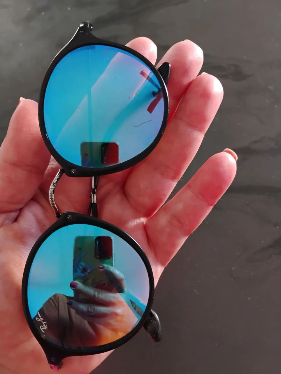 Óculos Rayban Round Fleck  - Foto 5