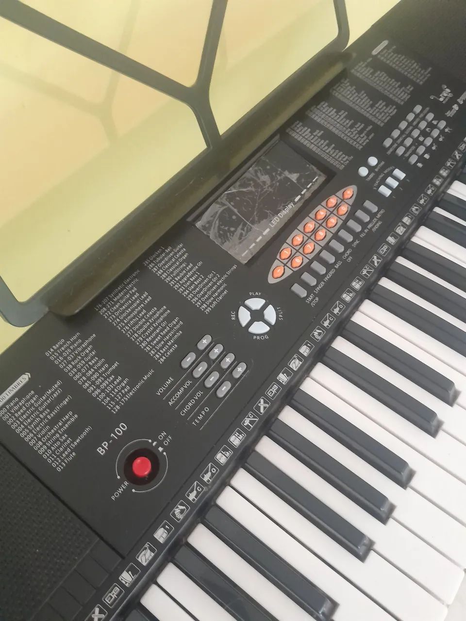 Teclado musical BP 100
