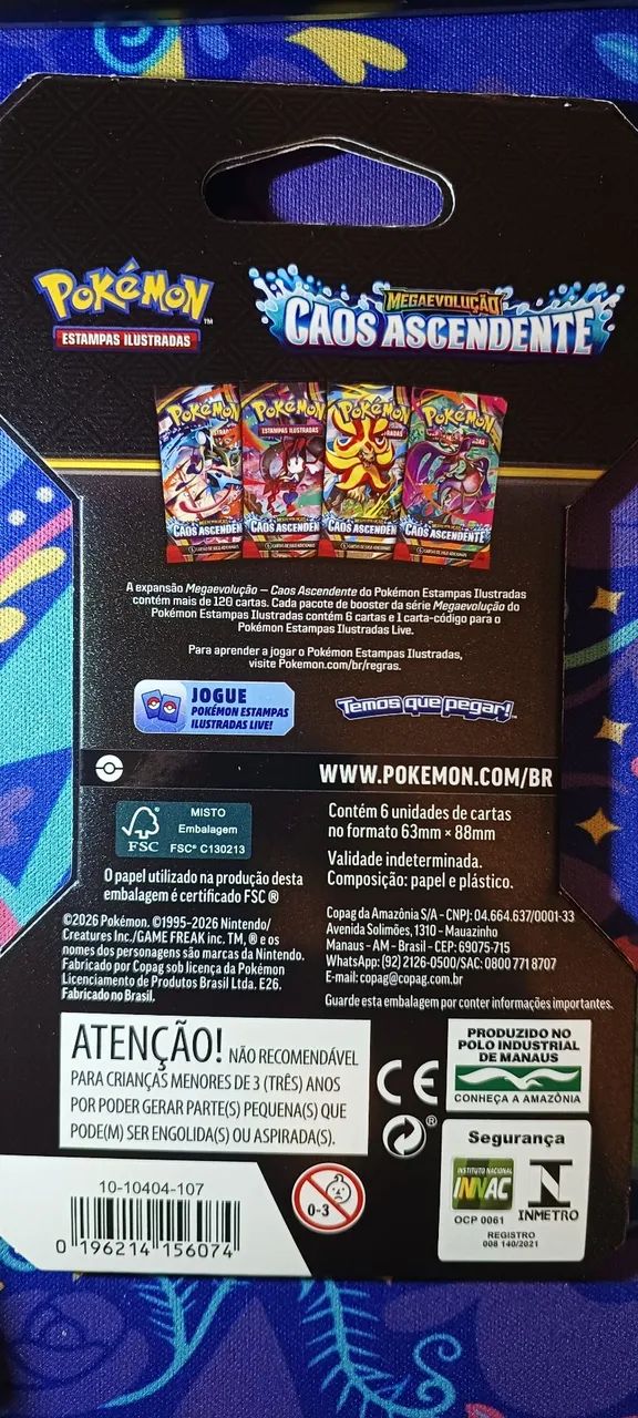 Booster Pokémon TCG Caos Ascendente - Foto 4