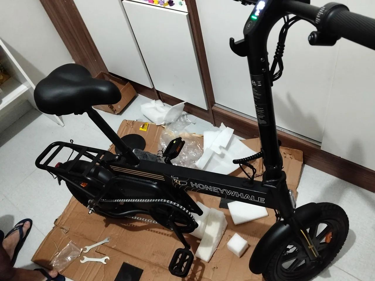 Bicicleta elétrica honeywhaley 