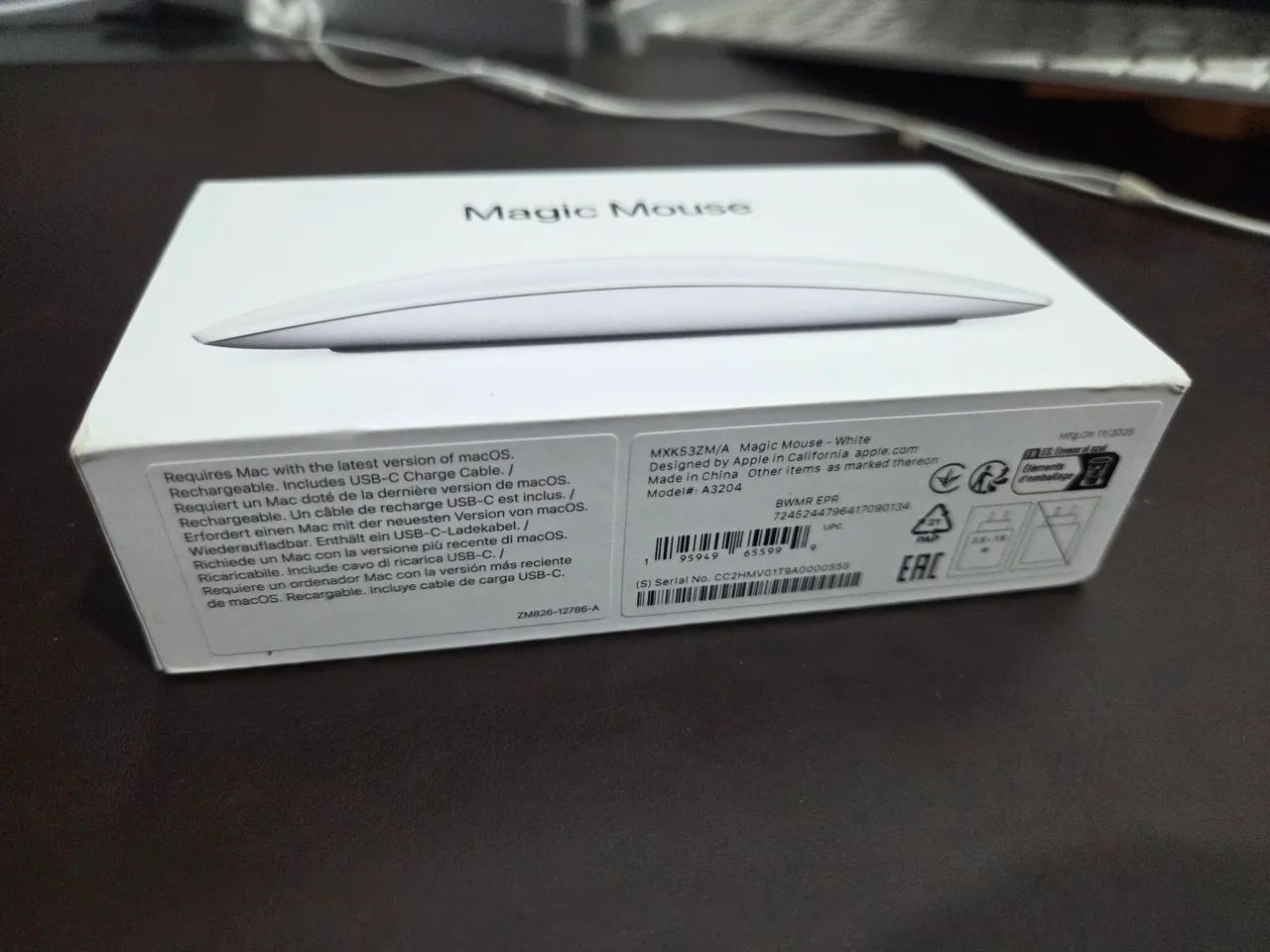 Apple Magic Mouse 3 (usb-c) - Novo e lacrado - Foto 3
